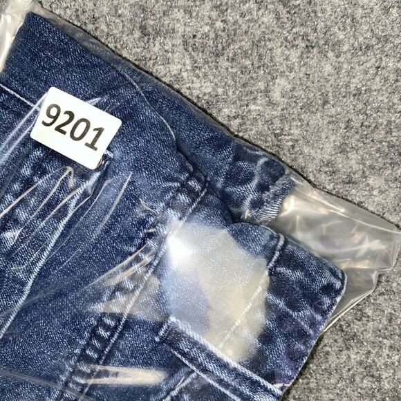 Free People Mini Skirt Womens Size 2 Blue Denim Cowgirl Boho Preppy - Picture 9 of 9